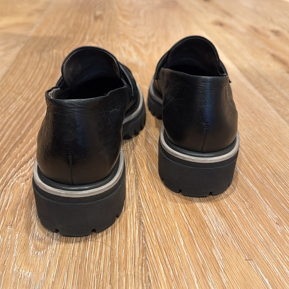 Paul Green Lug Loafers Black Super Soft Leather. Fits 8.5 - Picture 5 of 9